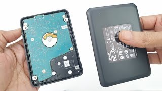 TOSHIBA Canvio Portable Hard Drive 1TB  Disassembly [upl. by Amitarp380]