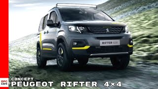 Peugeot Rifter 4×4 Concept [upl. by Eddina]