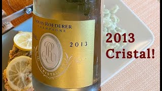 Review of 2013 Louis Roederer quotCristalquot Brut Champagne [upl. by Notsecnirp]