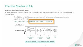 Understanding the Specifications of ADCs [upl. by Onitnevuj]