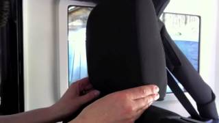 2013 Jeep Wrangler JKU  Remove Headrests [upl. by Attinahs716]