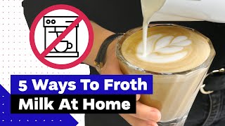 How To Froth Milk At Home Best Milk Frothers Review [upl. by Oeniri149]