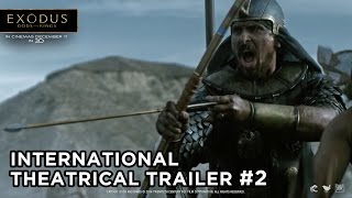 Exodus Gods and Kings International Theatrical Trailer 2 in HD 1080p [upl. by Laekcim]