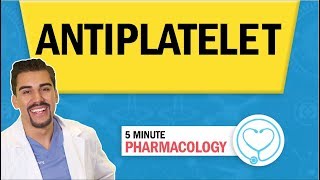 Pharmacology  Antiplatelet nursing RN PN NCLEX [upl. by Lammaj]