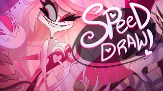 SPEED DRAW Drag Love Vivziepop [upl. by Hendry]