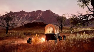 Night in the Wilderness COWBOYS JOURNEY  Music amp Ambience 🦂🦬 [upl. by Naoma]