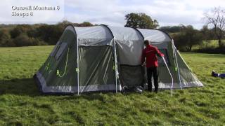 Outwell Montana 6  Tent Pitching Video [upl. by Jorgensen]