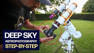 DEEP SKY Astrophotography How To Using a DSLR Camera [upl. by Gilmour]