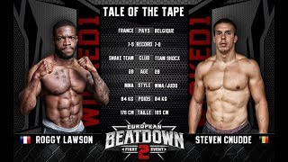 EBD2  Roggy Lawson Vs Steven Cnudde [upl. by Supen448]