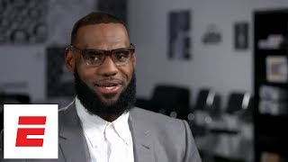 FULL LeBron James exclusive interview On Lakers I Promise School and more  ESPN [upl. by Lovich]