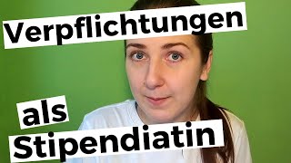 8 Verpflichtungen von Stipendiaten Wie viel Arbeit ist ein Stipendium [upl. by Friederike]