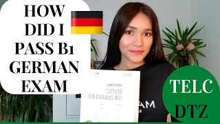 TELC B1 German Exam  How to Pass B1  DTZ  2020 [upl. by Forsyth]