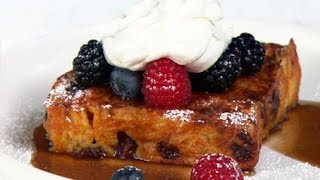 How to Make Giadas Panettone French Toast  Food Network [upl. by Eeruhs]