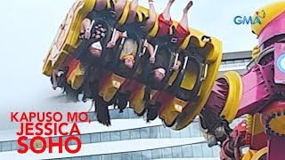 Kapuso Mo Jessica Soho RIDE SA AMUSEMENT PARK SA PASAY NAGKAABERYA [upl. by Foskett]