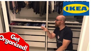 Organize Your Closet with IKEA Komplement Pax Addons Installation [upl. by Nivrem367]