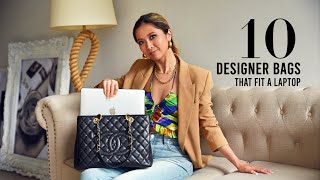 BEST Designer Bags that fit a laptop [upl. by Anauqal159]