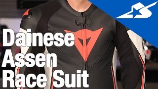 2017 Dainese Assen Race Suit  Motorcycle Superstore [upl. by Yearwood]