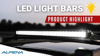 Alpena LED Light Bar Series Product Highlight [upl. by Mila622]