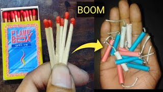 HOW to make boom  crackers  MAKE FAHIM [upl. by Amarette]