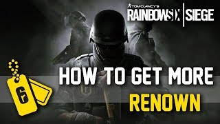 Get more renown with challenges  Rainbow 6 Siege Guide [upl. by Hcirdla]