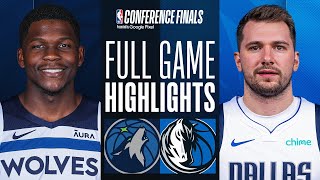 3 TIMBERWOLVES at 5 MAVERICKS  FULL GAME 4 HIGHLIGHTS  May 28 2024 [upl. by Gnolb579]