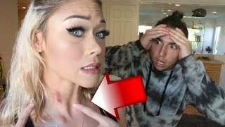 HICKEY PRANK ON BOYFRIEND GONE WRONG [upl. by Sorgalim]