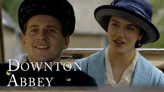 Lady Sybil and Tom Branson Meet for the First Time  Downton Abbey [upl. by Phedra]