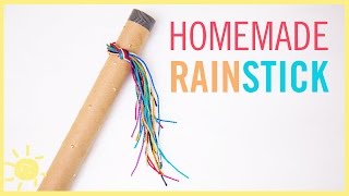 DIY  Rainstick Fun Kid’s Craft [upl. by Tnarg]