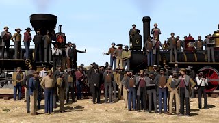 The Promontory Odyssey  Finishing the First Transcontinental Railroad [upl. by Mines]