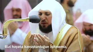 KABE İMAMI MAHİR HOCA  GÜZEL BİR DUA AMİN [upl. by Anilyx]