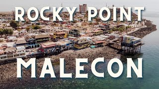 Rocky Point Malecon Downtown Puerto Peñasco [upl. by Rodrigo]