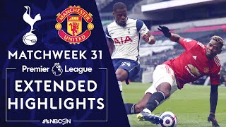 Tottenham v Manchester United  PREMIER LEAGUE HIGHLIGHTS  4112021  NBC Sports [upl. by Ttayw641]