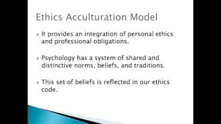 Ethics amp Psychology Ethical Decisionmaking Part 1 [upl. by Jeavons450]