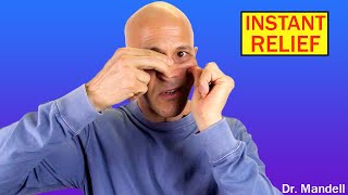 Unclog Your Sinus Mucus amp Congestion Within 60 Seconds  Dr Mandell [upl. by Falkner]