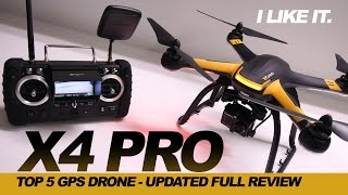 I LIKE IT  HUBSAN X4 PRO H109s Drone Review  GOPRO COMPATIBLE Drone UPDATED [upl. by Elyak]