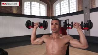 Bowflex® HowTo  Shoulder Press for Beginners [upl. by Eulau]