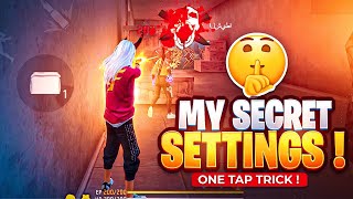 Desert Eagle One tap Headshot New Secret Settings in Free Fire [upl. by Odessa]