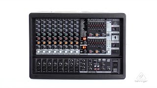 EUROPOWER PMP1680S 1600Watt 10Channel Powered Mixer [upl. by Dlaniger379]