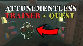 ATTUNEMENTLESS Trainer Location  Quest  Deepwoken [upl. by Swen181]