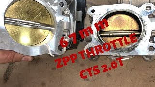 2014 Cadillac ATSCTS 20T ZZPerformance throttle body [upl. by Eilime]