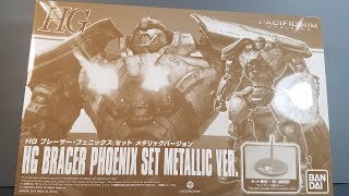 BandaiModels HG Bracer Phoenix Set Metallic Ver  Part 1 [upl. by Andy]