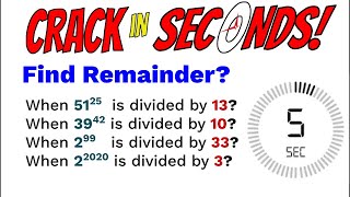 Finding Remainder  Binomial Theorem  Crack In Seconds  Unacademy JEE  JEE Maths  Nishant Sir [upl. by Osmen]