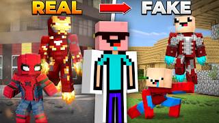 How I Exposed this quotFAKE SUPERHEROSquot Minecraft SMP [upl. by Gottlieb813]