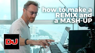 How to make remixes amp mashups with David Guetta [upl. by Semadar]