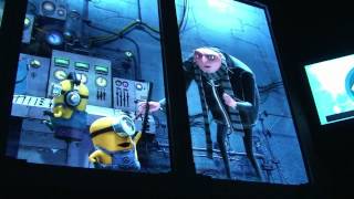 Despicable Me Minion Mayhem Ride Queue amp Full PreShow Universal Studios Orlando  Gru Agnes More [upl. by Rekoob]