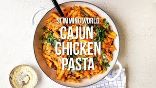 Slimming World Cajun Chicken Pasta  Supergolden Bakes [upl. by Amandi831]