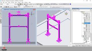 HALFEN POWERCLICK Intergraph Smart®3D PlanningTool [upl. by Farris]