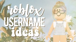 Aesthetic Roblox Username Ideas 2021  Flxral ♡ [upl. by Eilra]