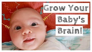 BABY PLAY  HOW TO PLAY WITH 03 MONTH OLD NEWBORN  BRAIN DEVELOPMENT ACTIVITIES [upl. by Aldos]