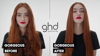 How To Straighten Long Hair using ghd max [upl. by Ruyam]